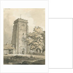 Ranton Abbey [Priory]: pen and wash drawing, nd [?1838] by Thomas Peploe Wood