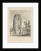 Ranton Abbey [Priory] - The Tower by John Chessell Buckler