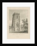 Ranton Abbey [Priory] - The Tower by John Chessell Buckler