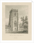 Ranton Abbey [Priory] - The Tower by John Chessell Buckler