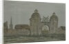 Hamstall Ridware Hall - Porters' Lodges by Allen Edward Everitt