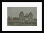 Hamstall Ridware Hall - Porters' Lodges by Allen Edward Everitt