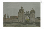 Hamstall Ridware Hall - Porters' Lodges by Allen Edward Everitt