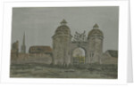 Hamstall Ridware Hall - Porters' Lodges by Allen Edward Everitt