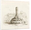 Moreton - Stone Cross remains at Chatwell by Thomas Peploe Wood