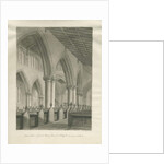 Stafford - Interior of St. Mary's Church by John Buckler