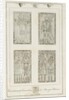 Mavesyn Ridware - Gravestones of the Carwardens: engraving by School English