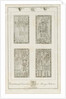 Mavesyn Ridware - Gravestones of the Carwardens: engraving by School English