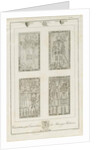 Mavesyn Ridware - Gravestones of the Carwardens: engraving by School English