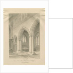 Stafford - Interior of St. Mary's Church by John Buckler