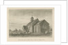 Pipe Ridware Church: sepia drawing, 1839 by John Buckler
