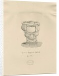 Stafford - Font in St. Mary's Church by John Buckler