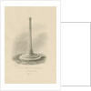 Rocester Churchyard - Cross: sepia drawing, 1832 by John Chessell Buckler