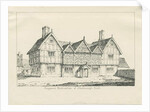 Newborough Hall: pen drawing, 1836 by Thomas Peploe Wood