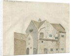 Stafford - The Old House of Correction: water colour painting by School English
