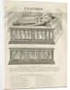 Stafford - Aston Monument in St. Mary's Church: sepia drawing, nd [19th cent] by John Robert Fernyhough