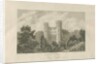 Castle Church - Stafford Castle: engraving, nd [1830] by Frederick Calvert