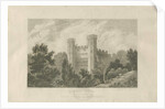 Castle Church - Stafford Castle: engraving, nd [1830] by Frederick Calvert