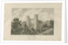 Castle Church - Stafford Castle: engraving, nd [1830] by Frederick Calvert