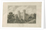 Castle Church - Stafford Castle: engraving, nd [1830] by Frederick Calvert