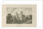 Castle Church - Stafford Castle: engraving, nd [1830] by Frederick Calvert