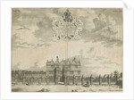 Forton - Aqualate Hall: engraving, nd [1653-1686] by Michael Burghers