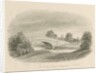 Rugeley Town - Bridge: sepia drawing, 1842 by John Buckler