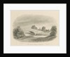 Rugeley Town - Bridge: sepia drawing, 1842 by John Buckler