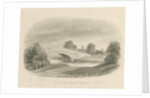 Rugeley Town - Bridge: sepia drawing, 1842 by John Buckler