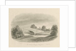 Rugeley Town - Bridge: sepia drawing, 1842 by John Buckler