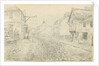 Rugeley Town: pen and ink drawing, 26 Nov 1813 by John Allport