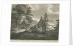 Rugeley - Cottage near Etchinghill: dark sepia wash drawing, 1835 by John Robert Fernyhough