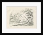 Rugeley - Cottage near Old Cannock Wood Forges: pen and ink drawing, 1836 by John Robert Fernyhough