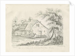 Rugeley - Cottage near Old Cannock Wood Forges: pen and ink drawing, 1836 by John Robert Fernyhough