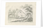 Rugeley - Cottage near Old Cannock Wood Forges: pen and ink drawing, 1836 by John Robert Fernyhough