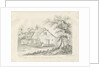 Rugeley - Cottage near Old Cannock Wood Forges: pen and ink drawing, 1836 by John Robert Fernyhough