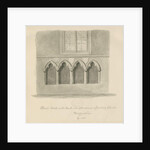 Norbury Church - Priests' stalls by John Buckler