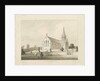 Brereton Chapel: [St. Michael''s Church, Brereton] wash drawing, 1838 by Thomas Peploe Wood