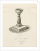 Font in Norbury Church by John Buckler