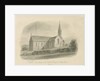 Rugeley - Brereton Chapel: [St. Michaels Church, Brereton] sepia wash drawing, 1841 by John Buckler
