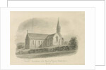 Rugeley - Brereton Chapel: [St. Michaels Church, Brereton] sepia wash drawing, 1841 by John Buckler