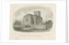 Norton-in-the-Moors Church: sepia wash drawing, 1844 by John Buckler