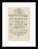 Rugeley Church - Monument to Richard Weston: pen and ink tracing, 1836 by John Robert Fernyhough