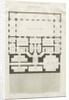 Stafford - Plan of Basement Story of Shire Hall: engraving, nd [1794-1798] by John Harvey