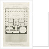 Stafford - Plan of Basement Story of Shire Hall: engraving, nd [1794-1798] by John Harvey