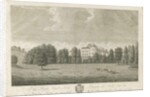 Hagley Hall: engraving, 1795 by Stebbing Shaw