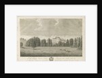 Hagley Hall: engraving, 1795 by Stebbing Shaw