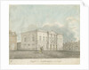 Stafford - Chetwynd House: sepia drawing, 1841 by John Buckler