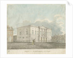Stafford - Chetwynd House: sepia drawing, 1841 by John Buckler