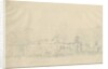 Rushall Castle/Hall: pencil drawing, nd [1762-1802] by Stebbing Shaw